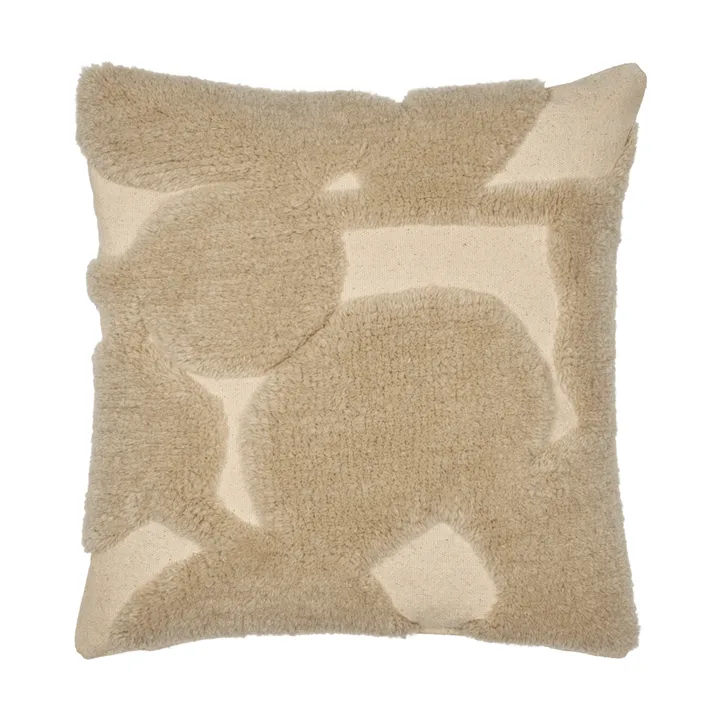 Cilla tufted cushion - Off-white-parchment, 50x50 cm - Ferm Living