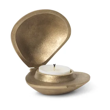 Clam candle holder - Brass - Ferm Living