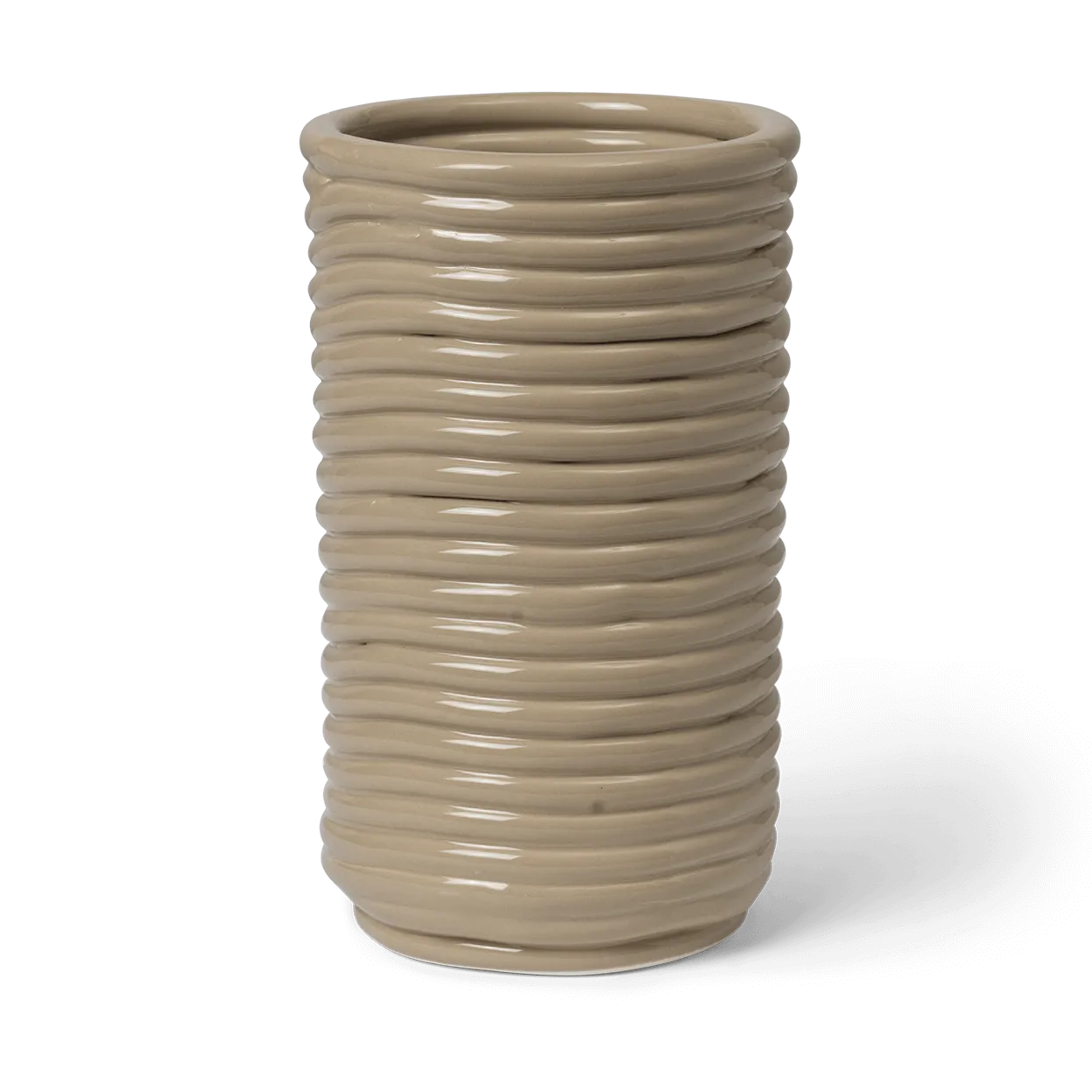 Corduroy vase 21 cm, Cashmere Ferm Living