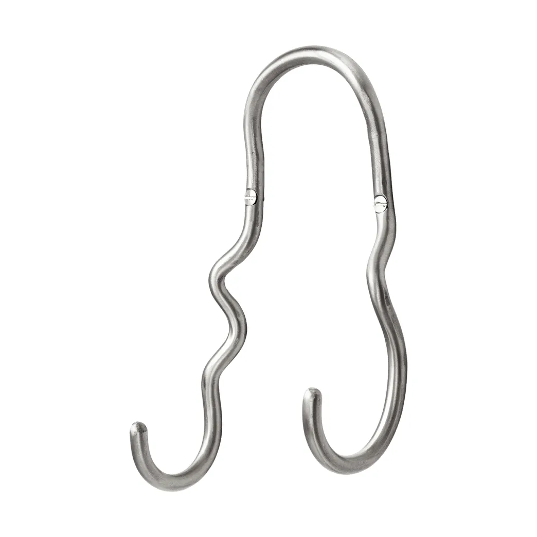 Curvature hook double, Stainless steel Ferm Living