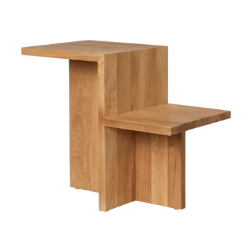 Distinct side table 59,5x35x50 cm - Natural oak - Ferm Living