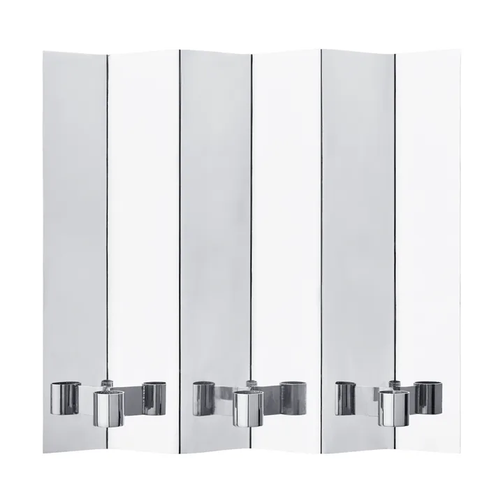 Eddy wall candle holder - 3, Mirror polished - Ferm Living