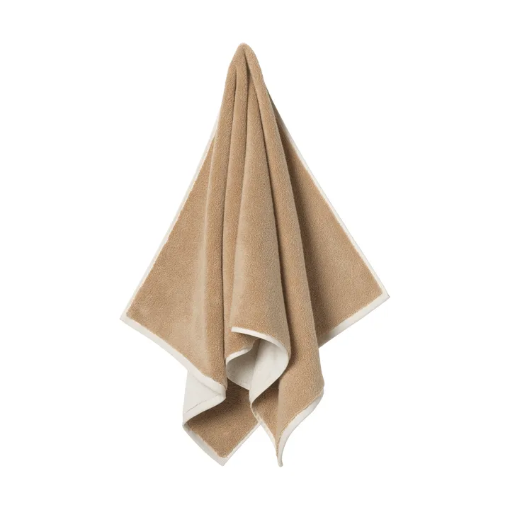 Ekko bath towel - Cashmere-off-white, 70x140 cm - Ferm Living