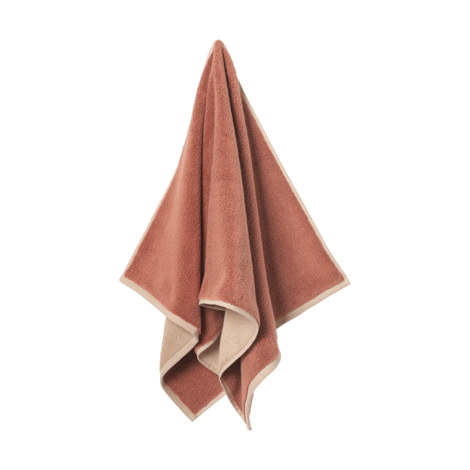 Ekko bath towel, Mocha-cashmere, 70x140 cm Ferm Living