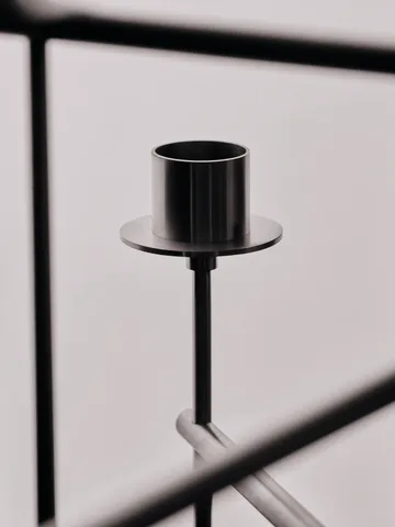 Elysia candlestick - Brushed stainless steel - Ferm Living