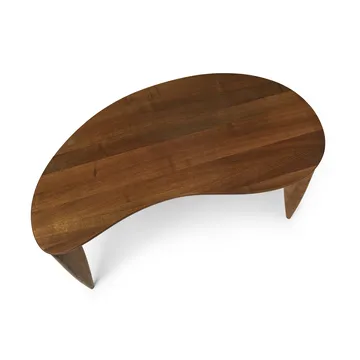 Feve desk 60x117 cm - Walnut - Ferm Living