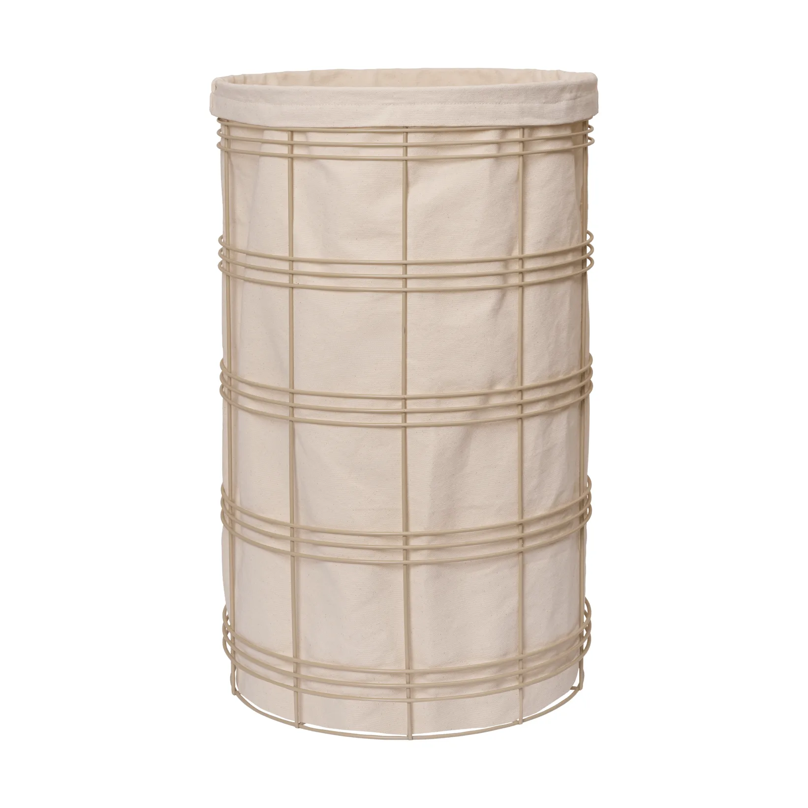 Fio laundry basket, Cashmere-natural Ferm Living