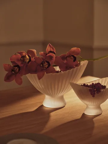 Fountain bowl 28 cm - Frosted - Ferm Living