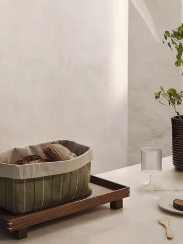 Ito Kitchen Basket bread bin 19x30 cm - Natural-seaweed - Ferm Living