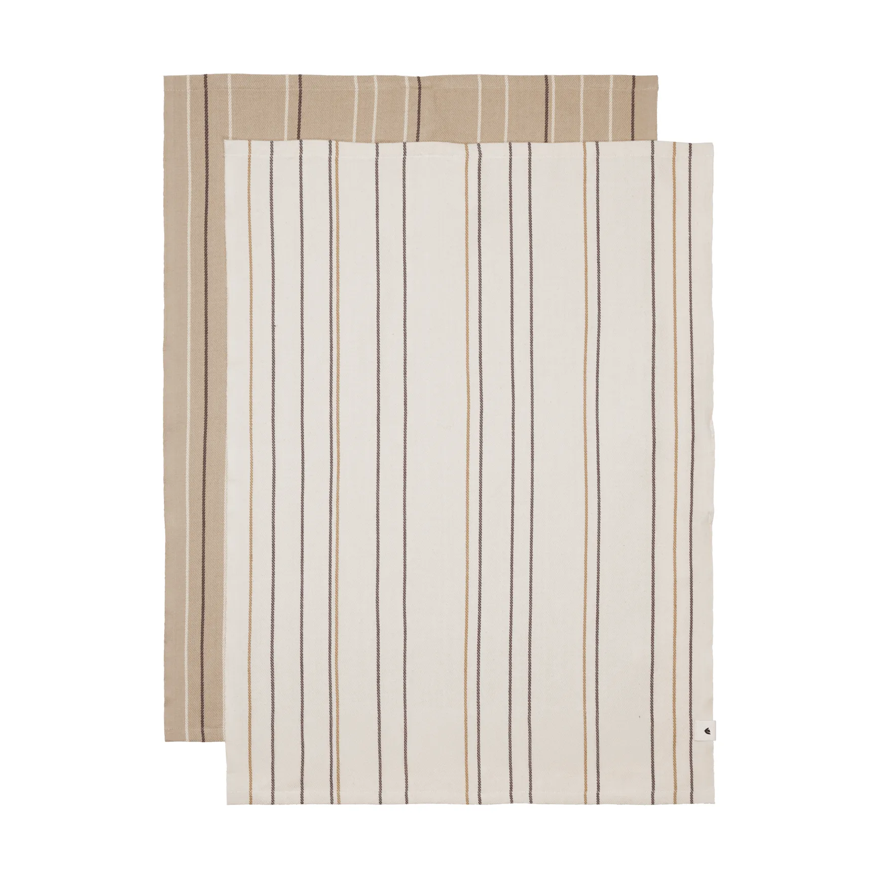 Ito kitchen towel 50x70 cm 2-pack, Parchment-cashmere Ferm Living