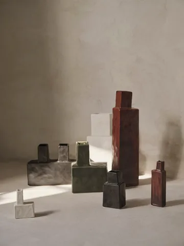 Koa vase H40 - Red brown - Ferm Living