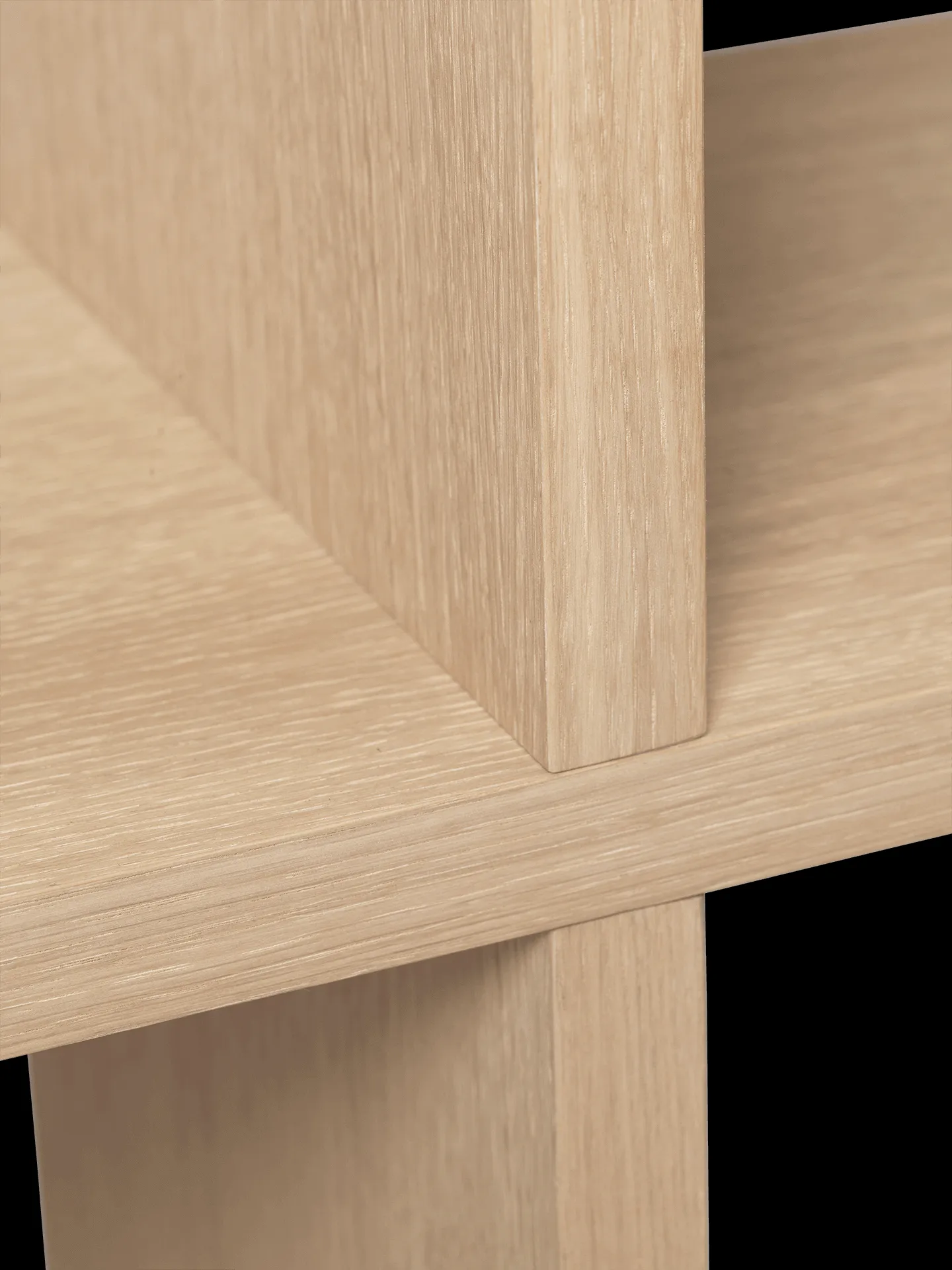 Kona bookshelf 1x4, Natural Ferm Living