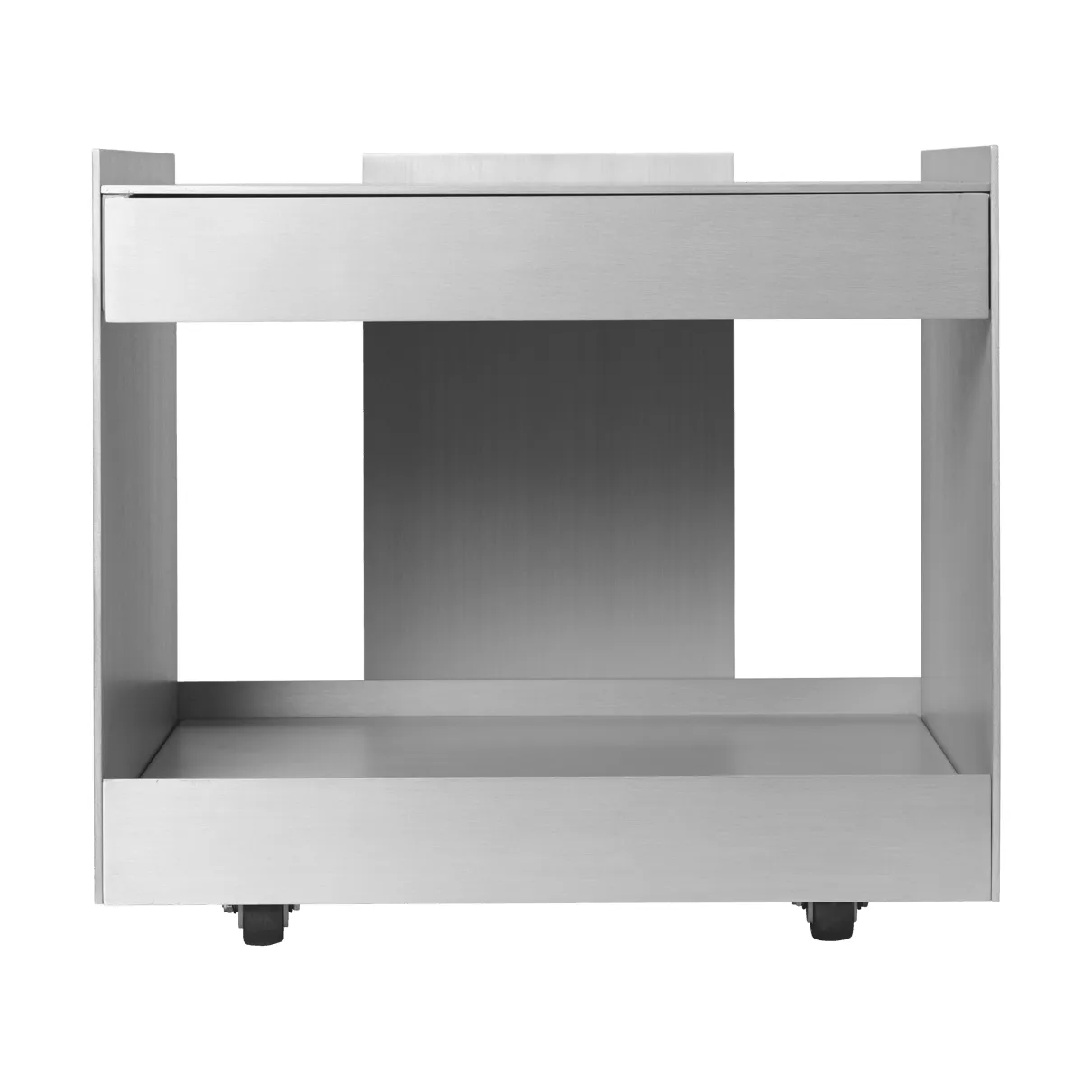 Lager serving trolley, Low, Aluminium Ferm Living