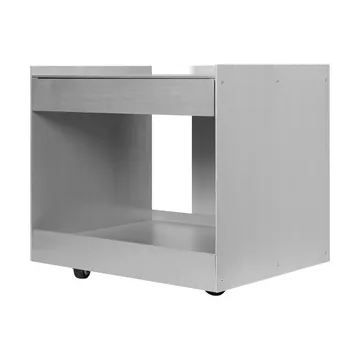 Lager serving trolley - Low, Aluminium - Ferm Living
