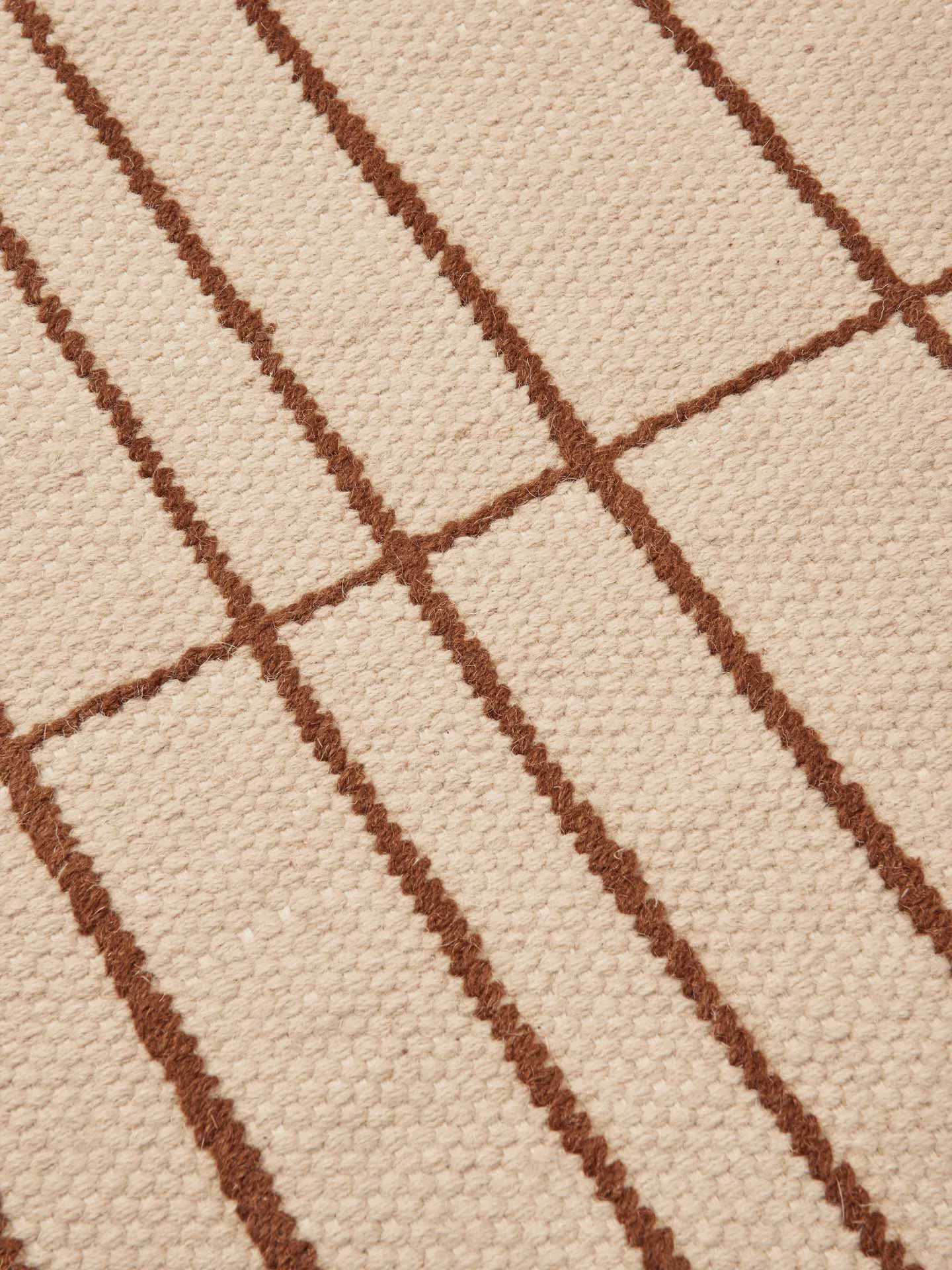 Late rug, Parchment-chestnut, 140x200 cm Ferm Living