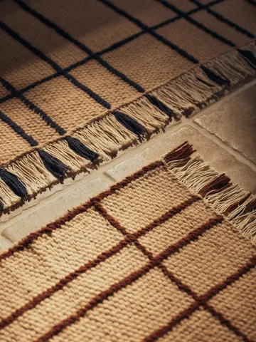 Late rug - Parchment-chestnut, 200x300 cm - Ferm Living