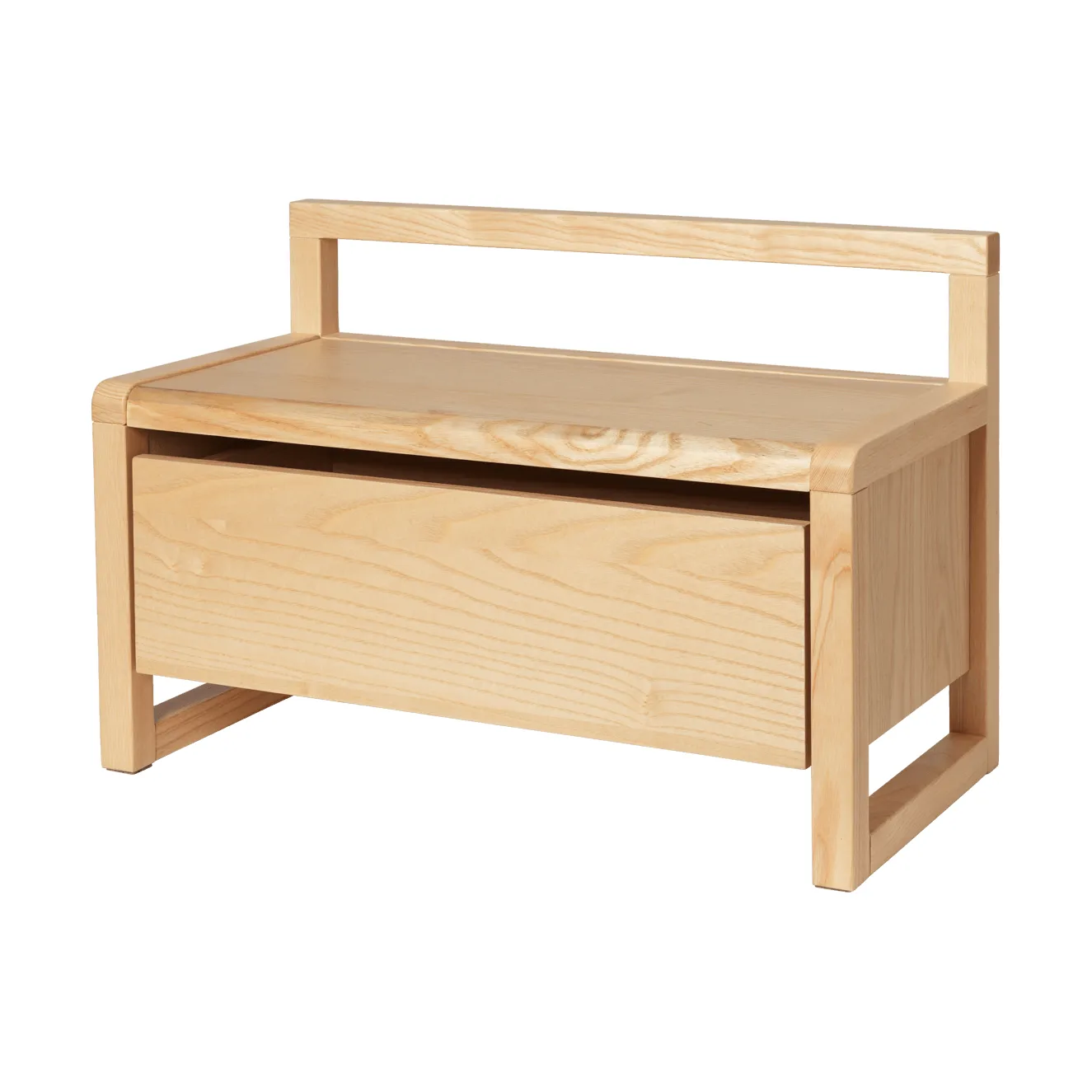 Little Architect storage bench, Ash, 60x30x41.2 cm Ferm Living