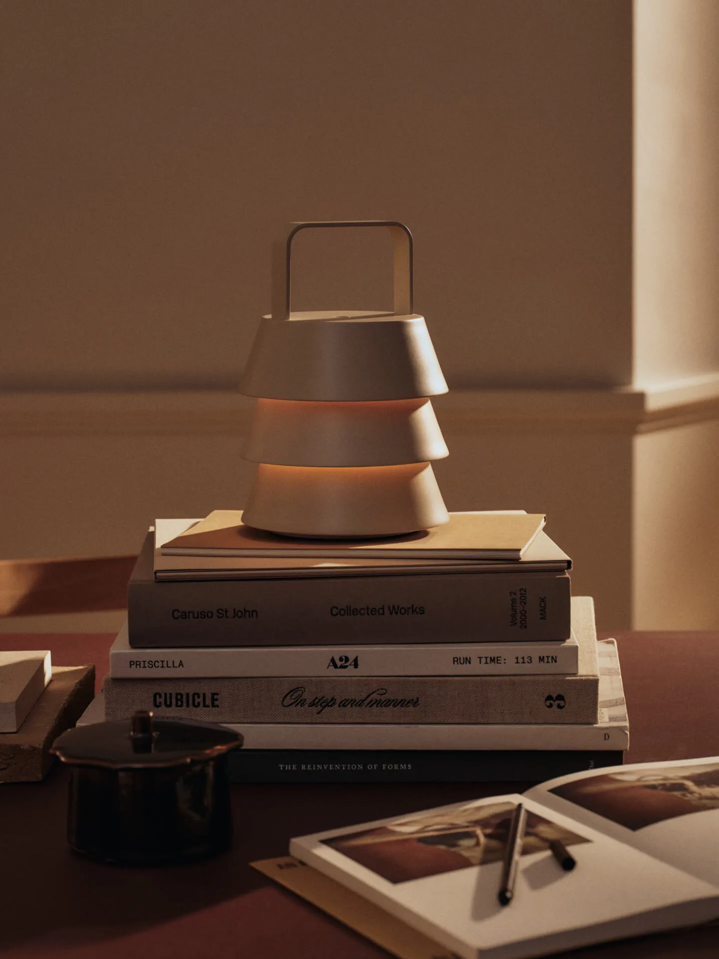 Luver portable table lamp, Cashmere Ferm Living