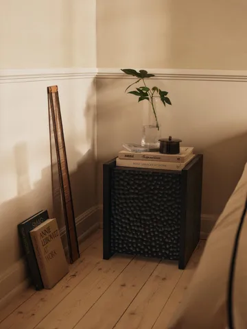 Marnen jar with lid - Carob brown, Ø11x9 cm - Ferm Living