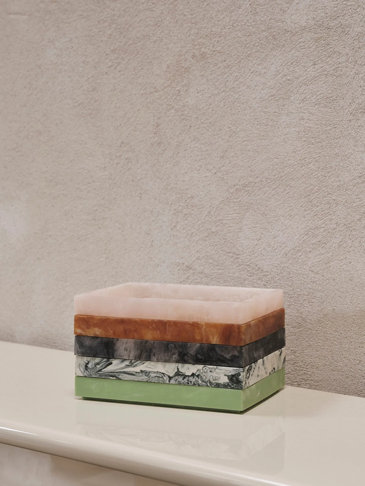 Mist decorative tray 15x20 cm, Seafoam Ferm Living