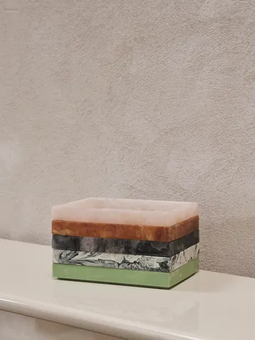 Mist decorative tray 15x20 cm - Sugar kelp - Ferm Living