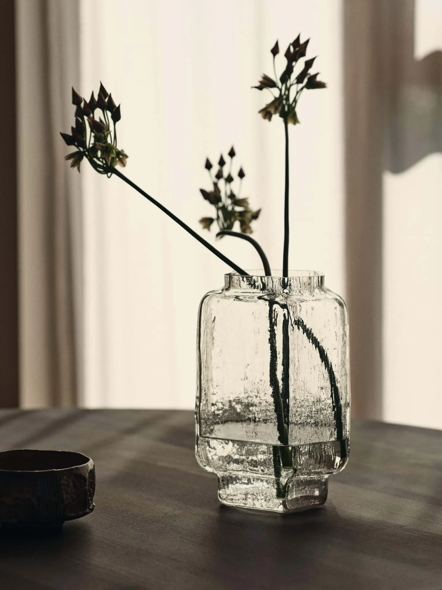 Mokuri vase, Clear, 25 cm Ferm Living