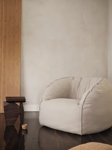Nesten lounge chair armchair - Natural - Ferm Living
