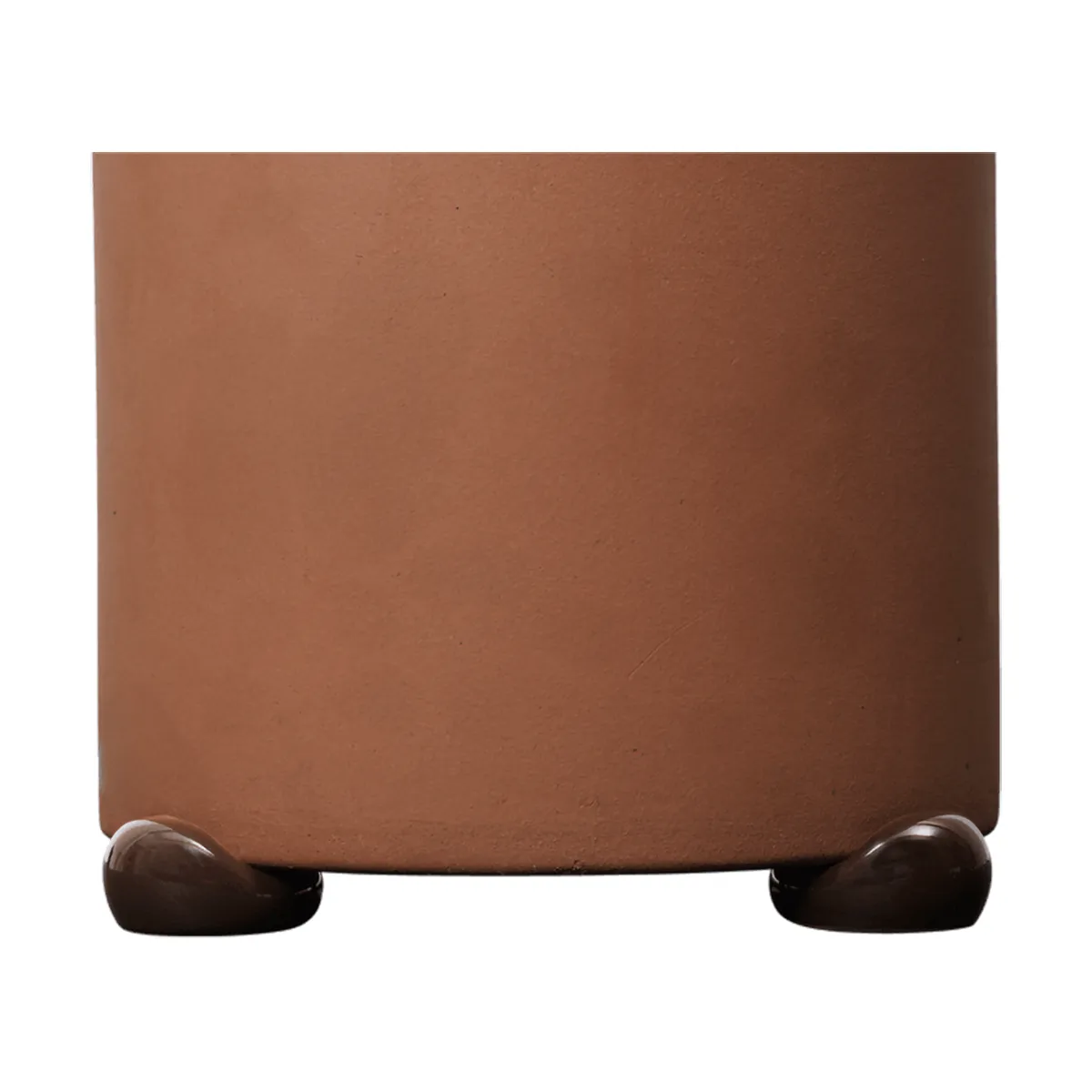 Nube pot feet 4-pack, Carob brown Ferm Living