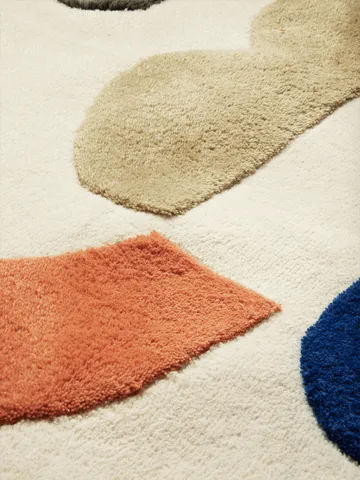 Panto tufted rug - Off white, Ø70 cm - Ferm Living
