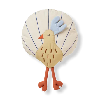 Peacock cushion - Silver Fern-undyed - Ferm Living
