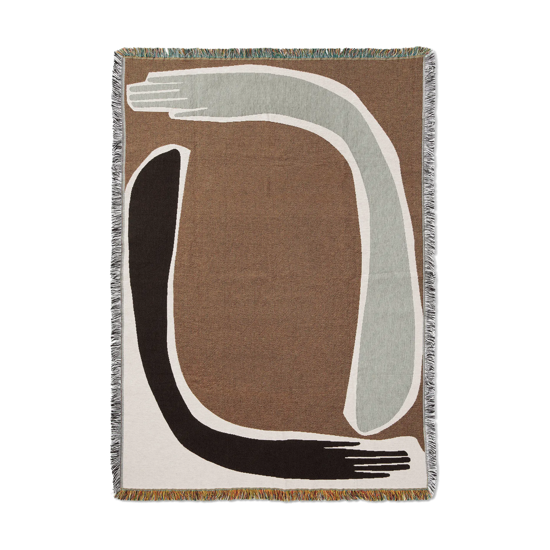 Pose Tapestry throw 120x170 cm, Coffee Ferm Living