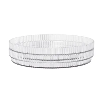 Ripple kids plate - Clear, 2-pack - Ferm Living