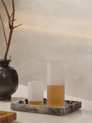 Ripple milk pitcher 40 cl - Frosted - Ferm Living