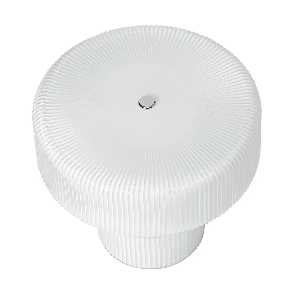 Ripple portable table lamp, White, 16.5 cm Ferm Living