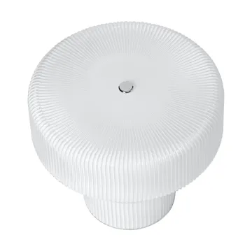 Ripple portable table lamp - White, 16.5 cm - Ferm Living