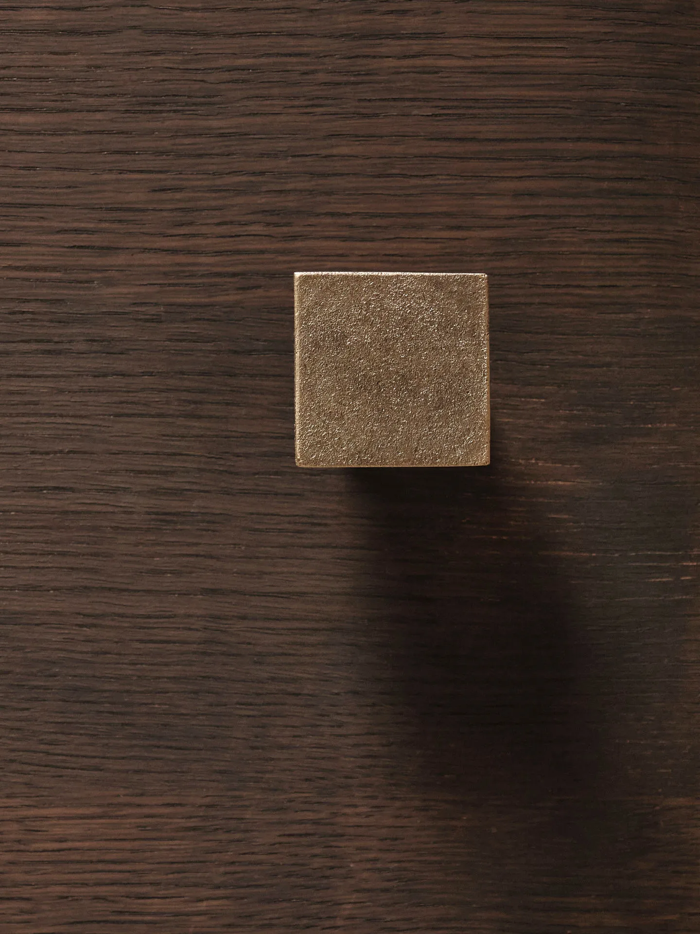 Square hook large, Casted brass Ferm Living