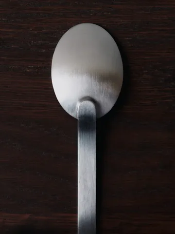 Stelo cutlery set 4 pieces - Brushed Stainless Steel - Ferm Living