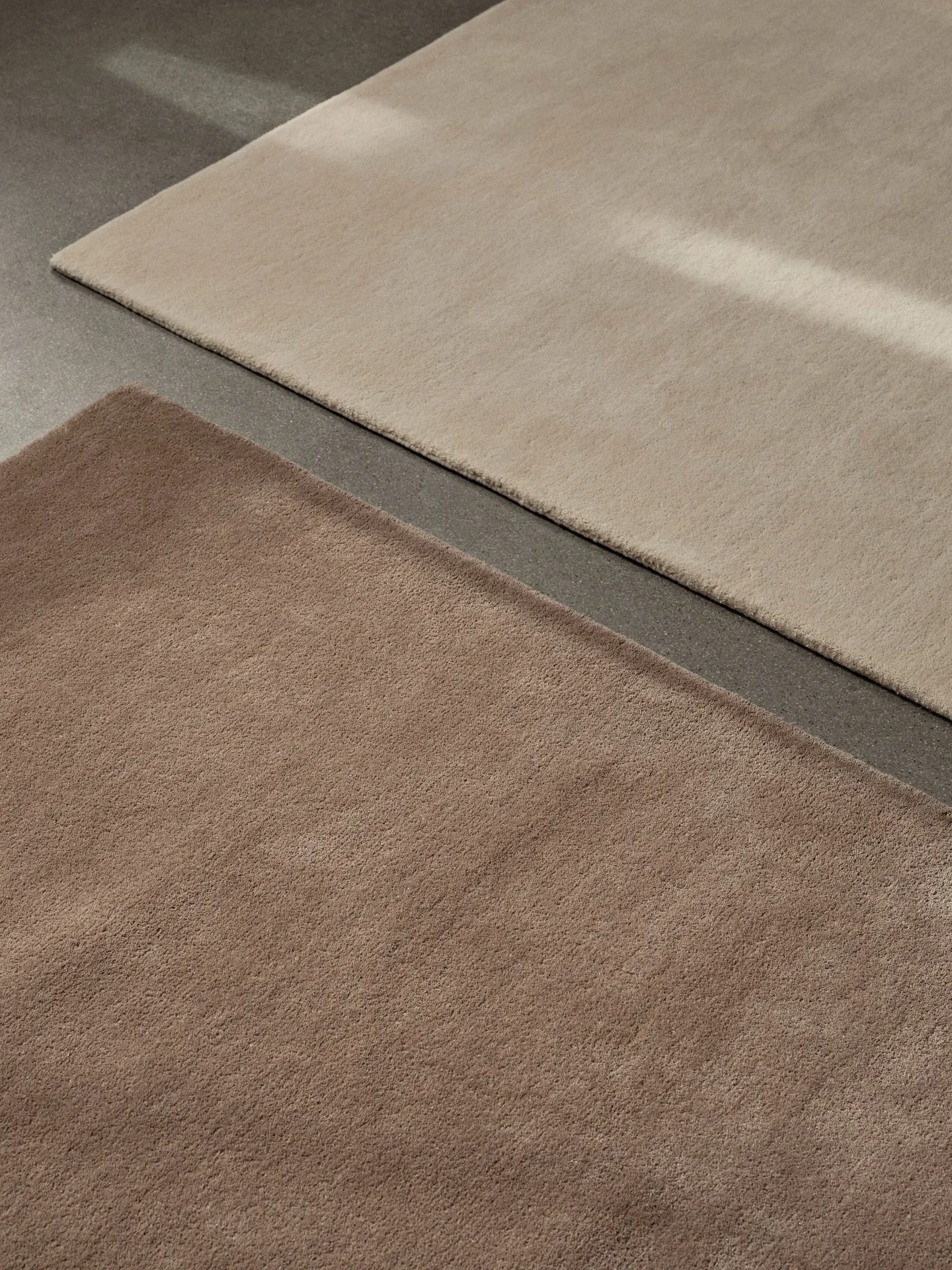 Stille tufted rug, Ash Brown, 160x250 cm Ferm Living