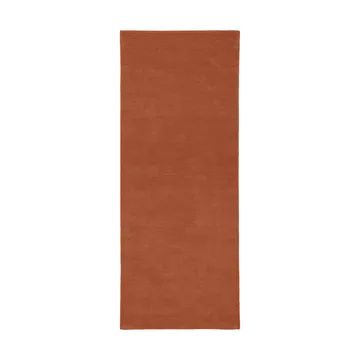 Stille tufted rug - Red brown, 80x200 cm - Ferm Living