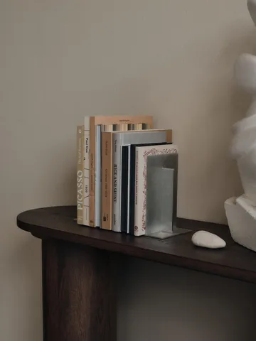 Stock bookend 2-pack - Aluminium - Ferm Living