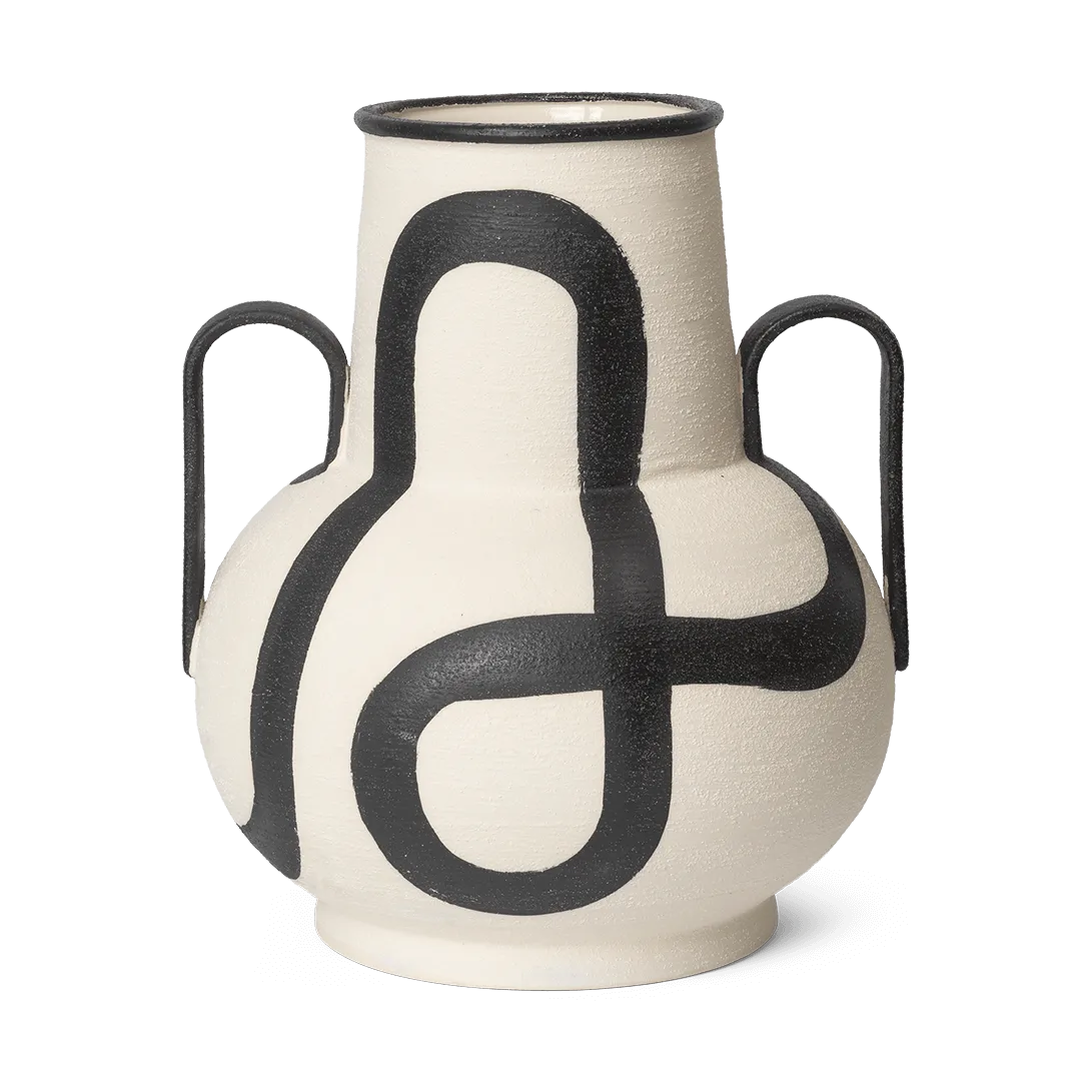 Trace vase, Off-white Ferm Living