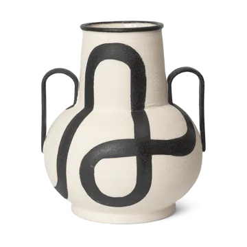 Trace vase - Off-white - Ferm Living