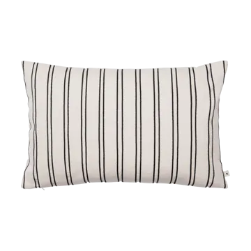 Twill cushion cover 40x60 cm - Off-white-black - Ferm Living