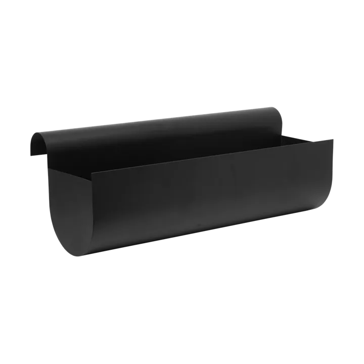 Uma balcony box large 60 cm - Black - Ferm Living