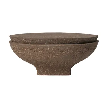Vei outdoor candle - Brown, Ø30x12.5 cm - Ferm Living