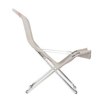 Fiesta sun lounger - White-beige - Fiam