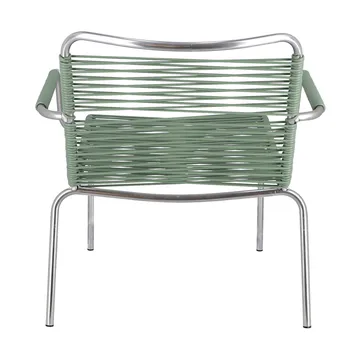 Mya Lounge armchair - Sage green - Fiam