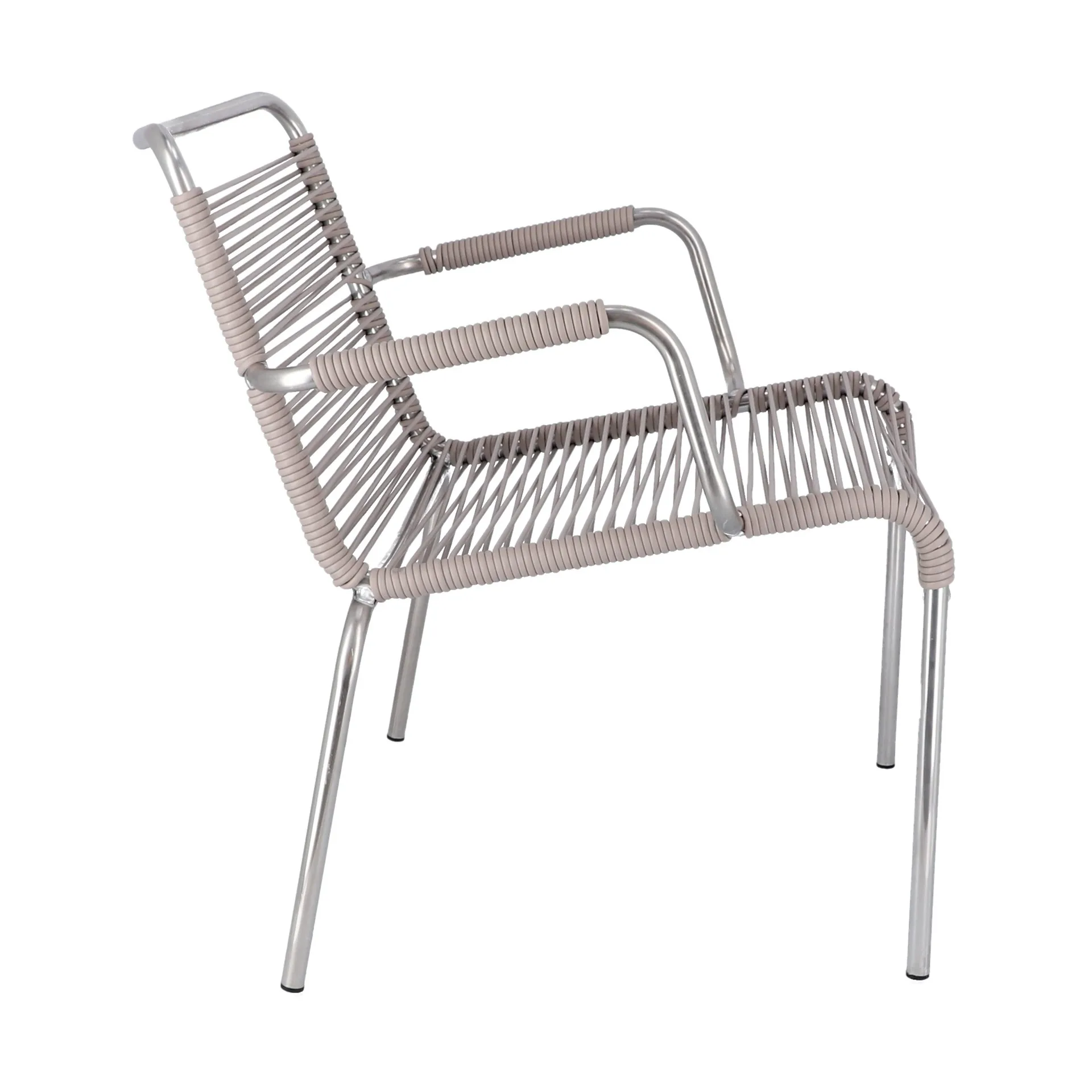 Mya Lounge armchair, Taupe Fiam