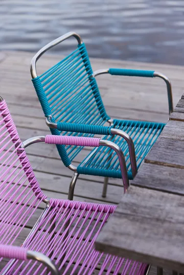 Mya Spaghetti armchair - Pink - Fiam