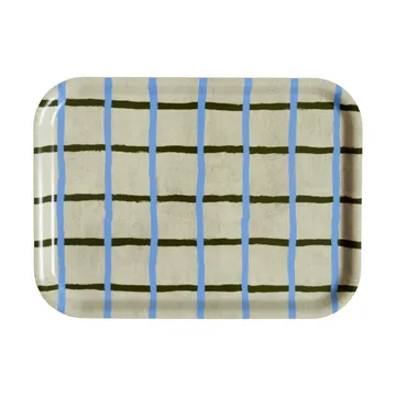 Checkered tray 20x27 cm - Pistachio - Fine Little Day